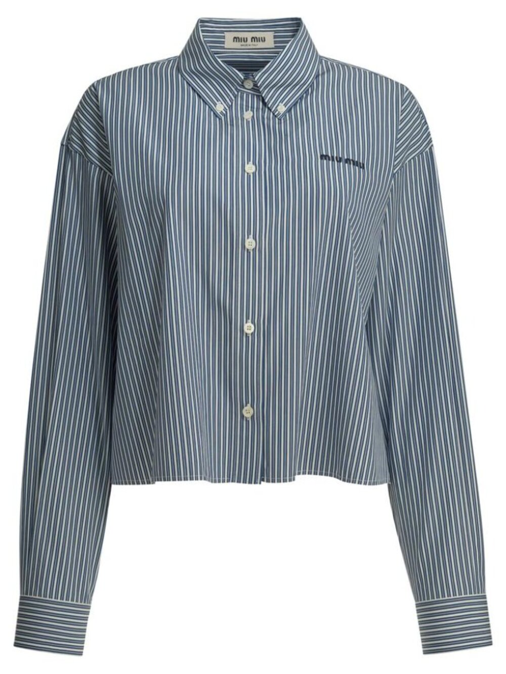 Miu Miu Casual Shirt With Logo Tag Size 42 Women